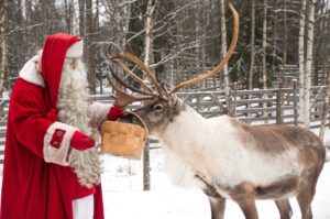 La Ferme de rennes du Père Noël à Rovaniemi en Laponie finlandaise