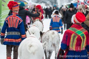 Marché de Jokkmokk en Laponie suédoise