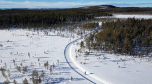 Ski du fond à Pello en Laponie finlandaise