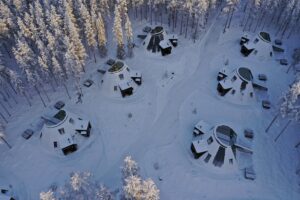 Glass Resort en Rovaniemi en la Laponia finlandesa