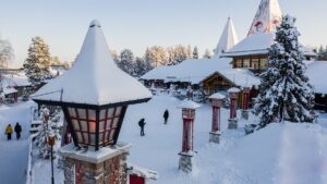 El Pueblo de Papá Noel / Santa Claus en invierno en Rovaniemi, Laponia